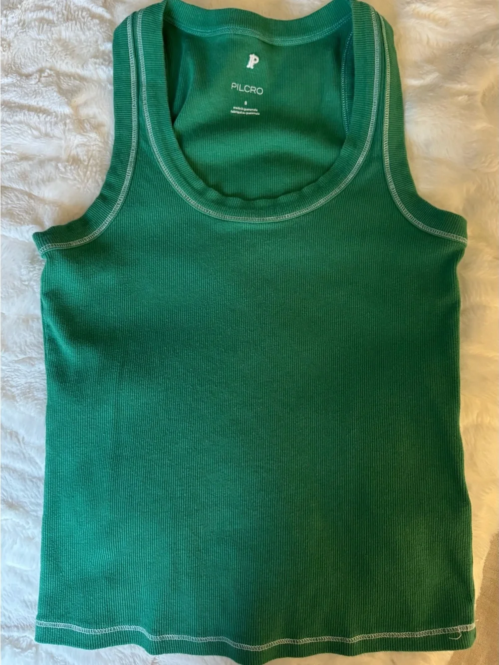 Anthropologie Pilcro - The Sunny Scoop-Neck Tank Top - Picture 7 of 9